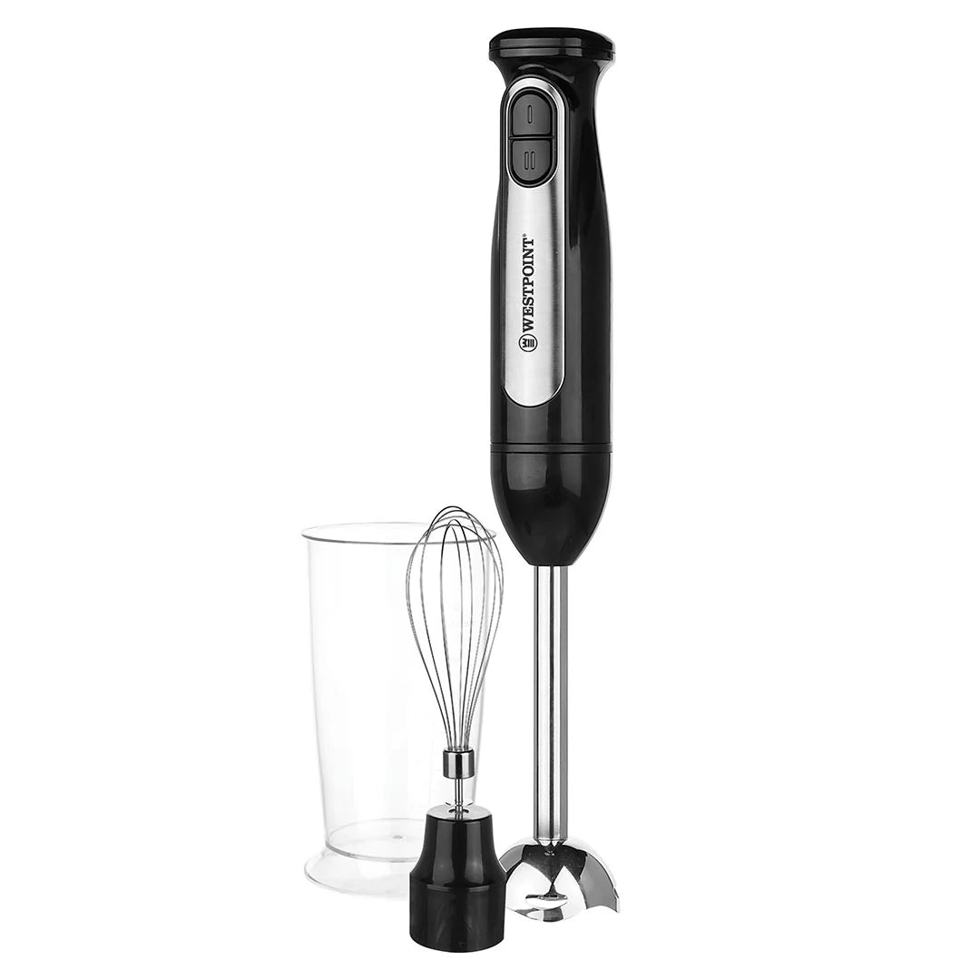 Westpoint Hand Blender Steel Rod with Egg Beater New Design - Model 9215