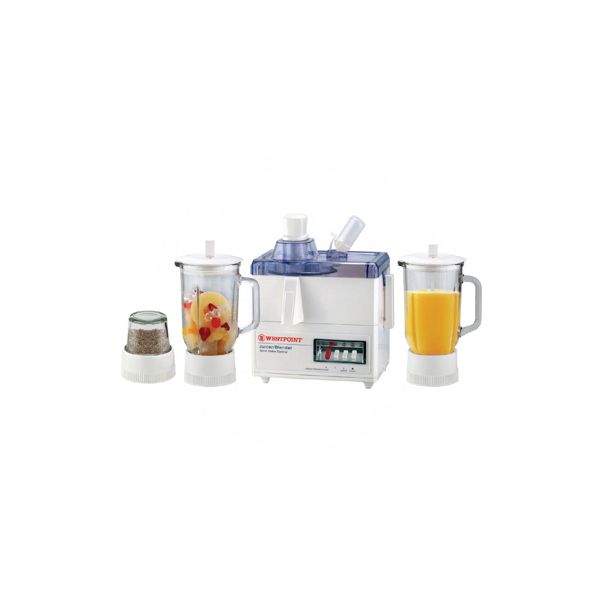 Westpoint Glass Juicer / 2 Blenders & Dry Mill (3 in 1) - Model 2409
