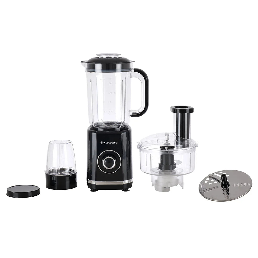 Westpoint Blender/Chopper/Grinder/Slicer Black - Model 442