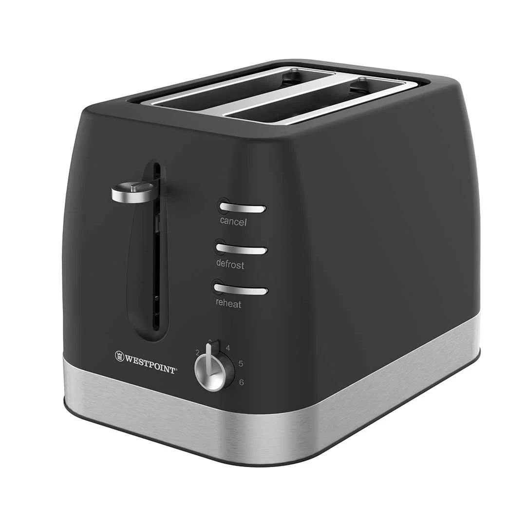 Westpoint 2 Slice Cool Touch Plastic Body Black/Steel - Model 2540