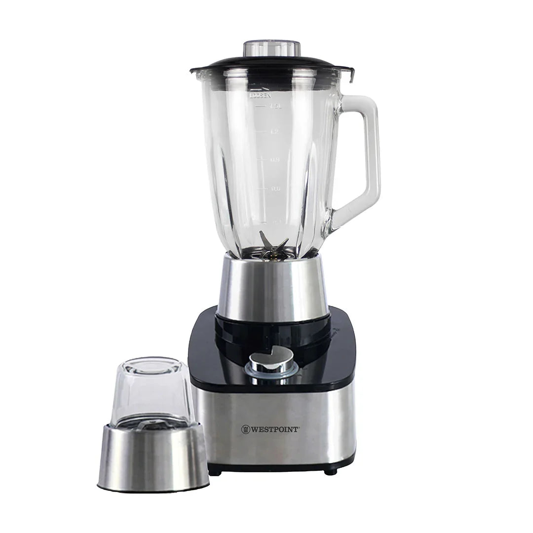 Westpoint Blender & Grinder 2 in 1 Glass Jug - Model 372
